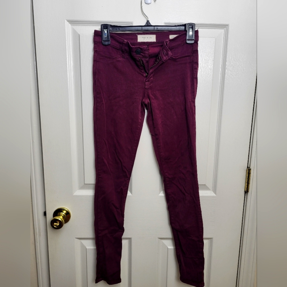3 for 10!! jeggings maroon
